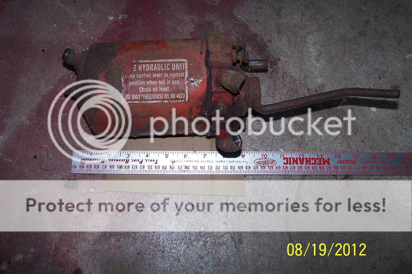 Hein Werner Hydraulic Pump Good Source for Rare Parts Restorations